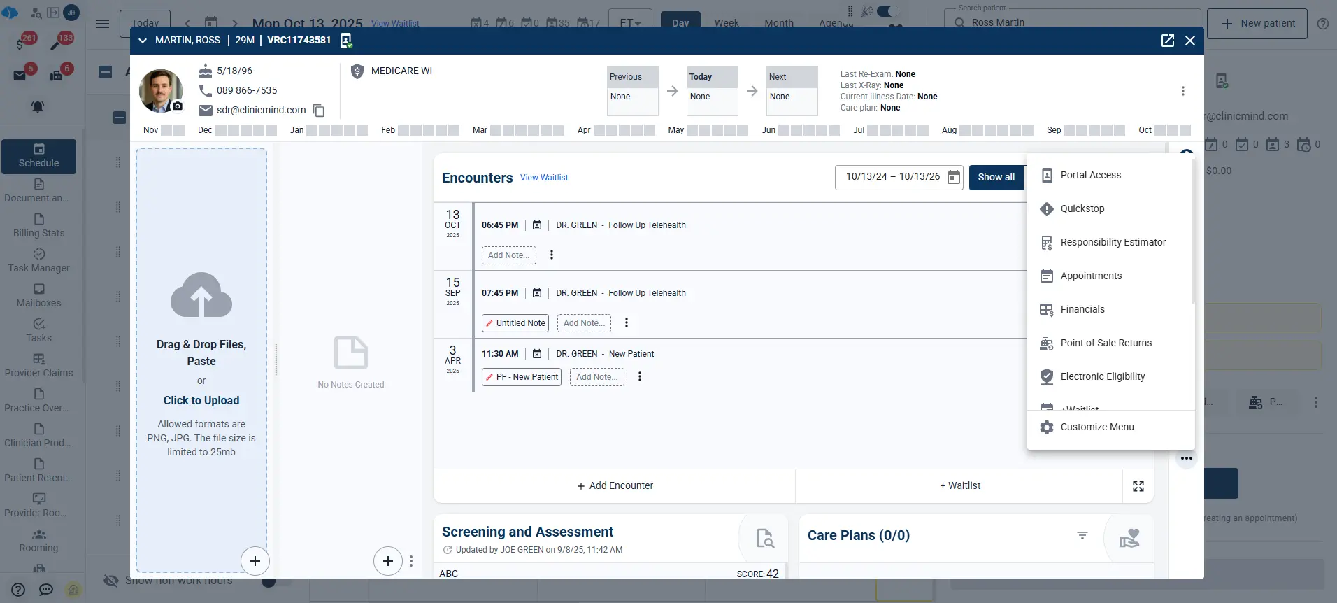 ClinicMind V49 feature update